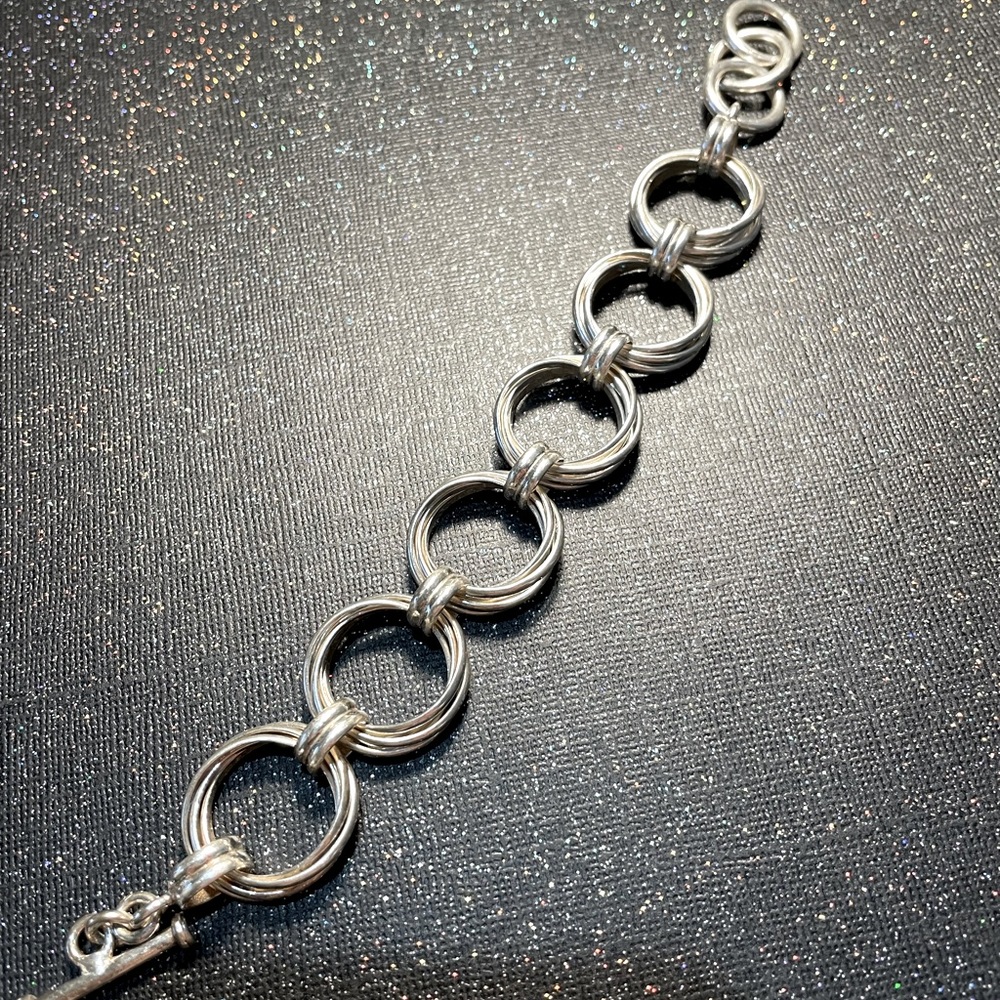 Fabulous Silpada Sterling Silver Design Bracelet